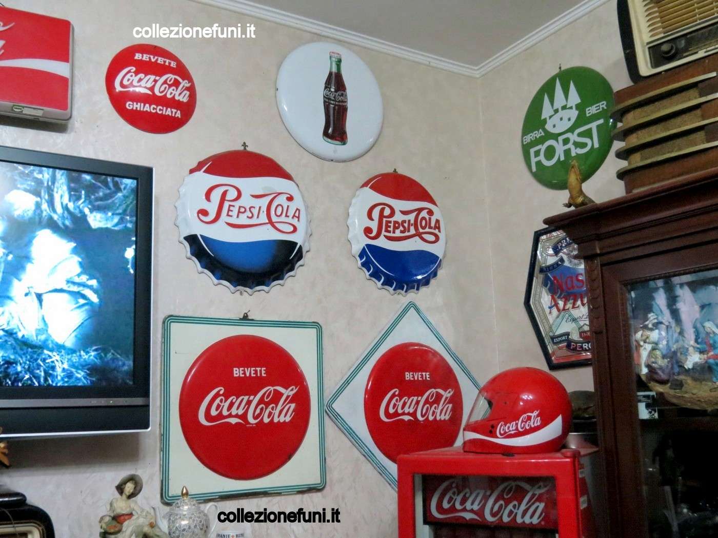 Coca Cola cartelli vari